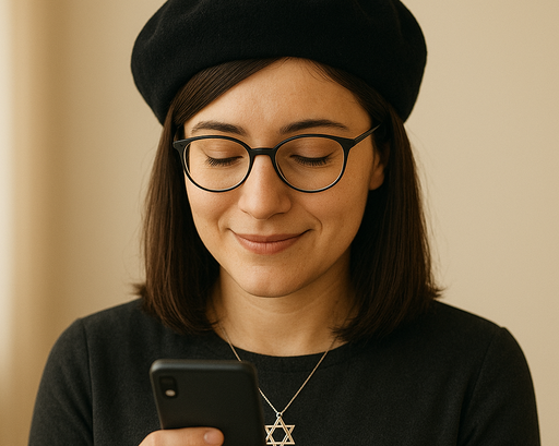 Women connecting on WhatsApp